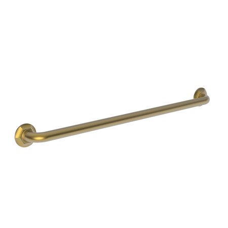 Newport Brass 35" L, Two Post, Solid Brass, 32" Grab Bar in Satin Bronze, Pvd, Satin Bronze (PVD) 1200-3932/10